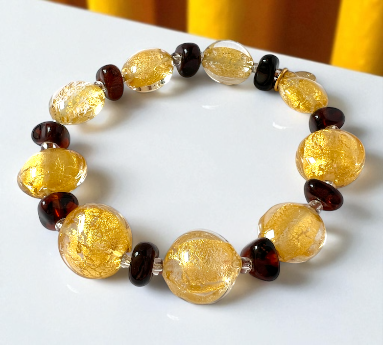 Murano glass bracelet 'Bologna'