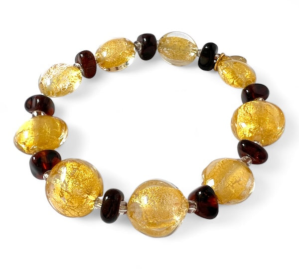 Muranoglas-Armband „Bologna“