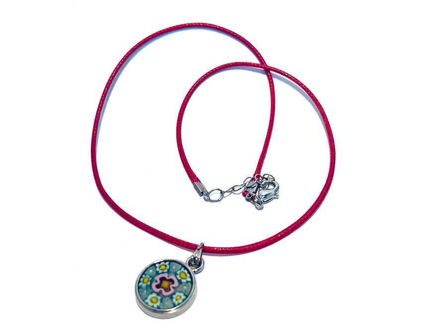Murano halsketting 'Lecce' Rosso