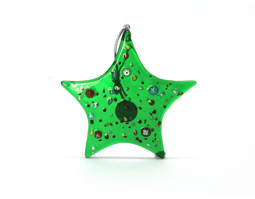 Christmas - Murano Glass Christmas Star