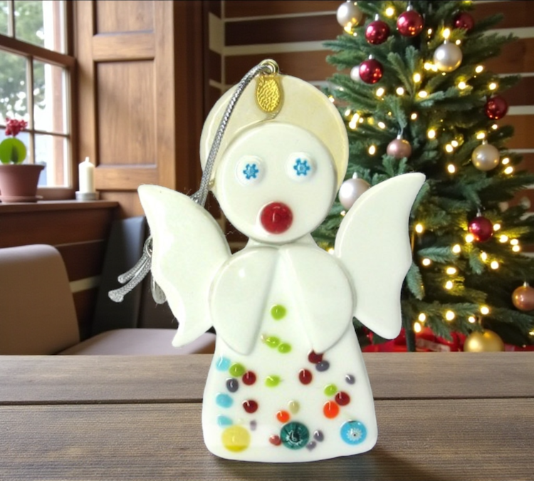 Christmas - Murano glass Christmas angel