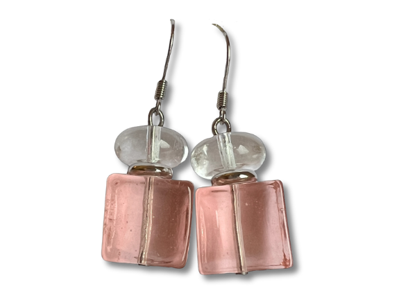 Murano glas oorbellen 'Positano'