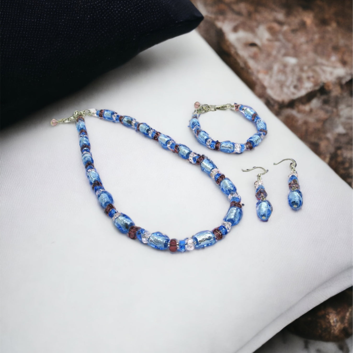 Blue jewelry