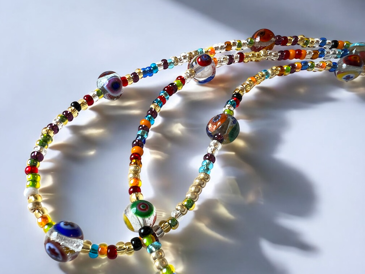 NIEUW - Murano brillenkoord 'Cordina occhiali' Multicolore