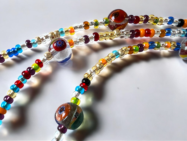 NIEUW - Murano brillenkoord 'Cordina occhiali' Multicolore