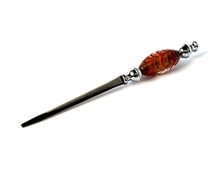 Murano glas briefopener Blue Poles
